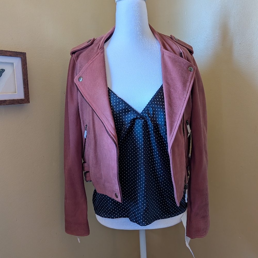 Women's moto jacket